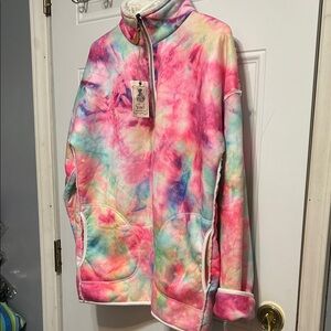 Colorful Tie-Dye Sweatshirt